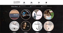 Desktop Screenshot of juliannabaggott.com