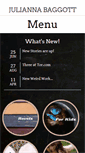 Mobile Screenshot of juliannabaggott.com